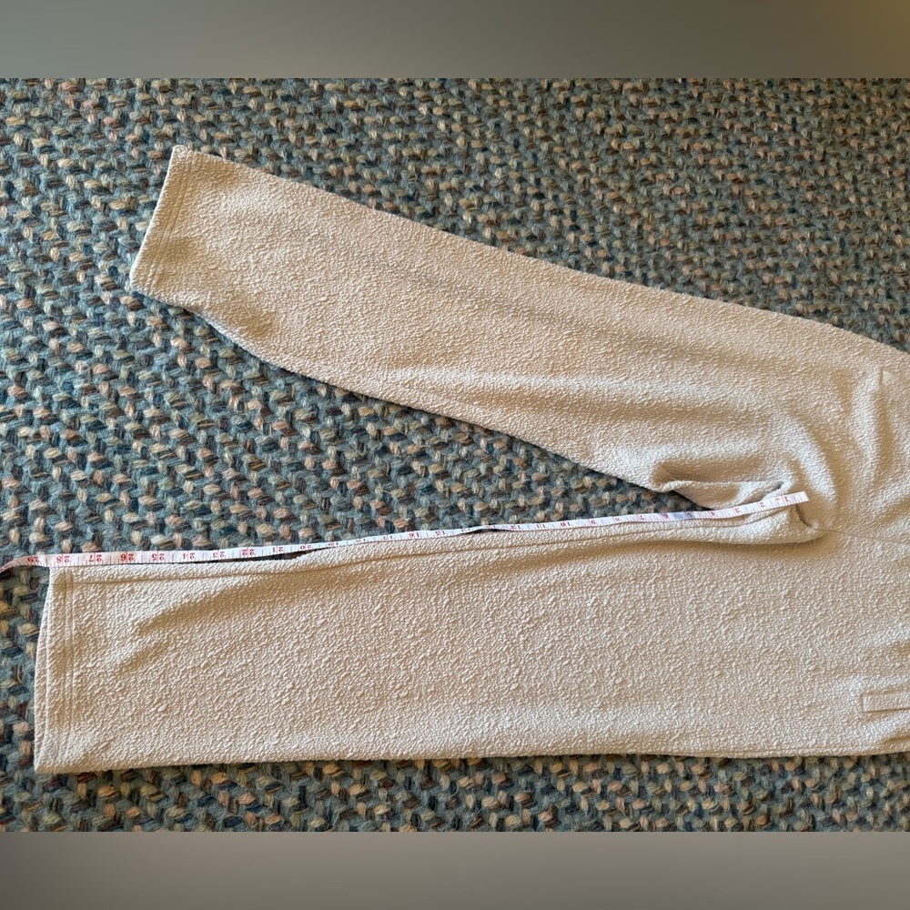 Anthropologie Sundays Cream Track Suit sz M - Picture 13 of 15